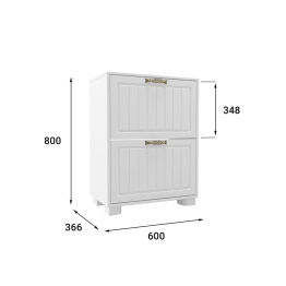 Тумба для обуви (обувница) «Монблан» МБ-33К